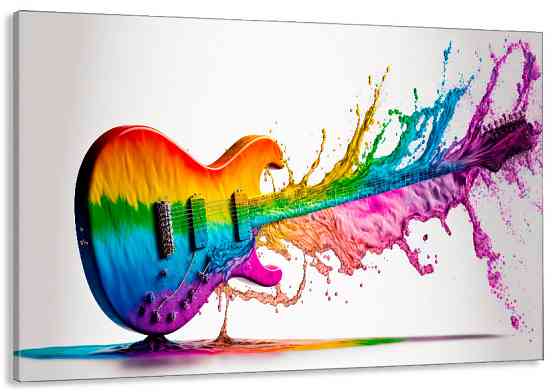 Картина холст в гостиную / спальню  Арт-Гітара     MLP_55 Киев