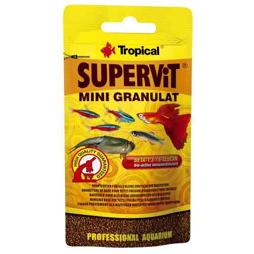 Корм Tropical Supervit Mini Granulat для акваріумних риб гранули 10 г Київ