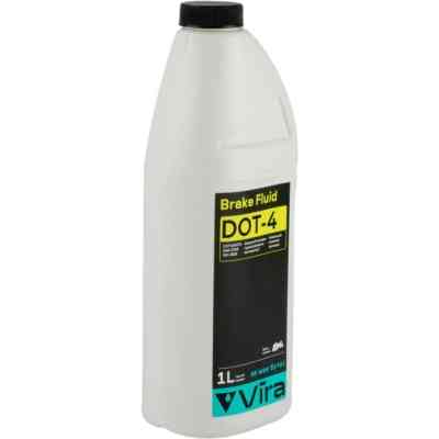 Тормозная жидкость VIRA Brake Fluid DOT-4 1 л (VI1002) Винница