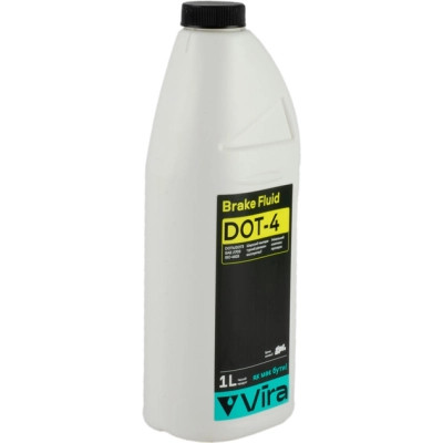 Тормозная жидкость VIRA Brake Fluid DOT-4 1 л (VI1002) Винница - изображение 2