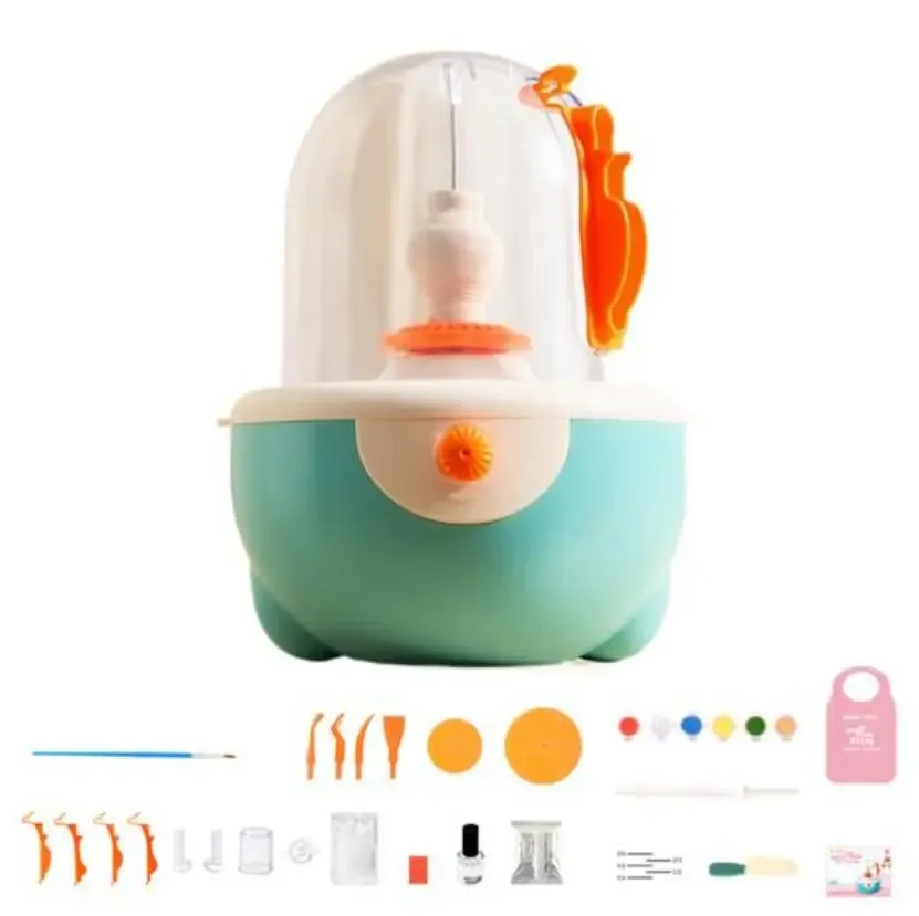 Детская игрушка для гончарного искусства / Электрическая игрушка для лепки глины своими руками /Развивающая гончарная игрушка Коломыя - изображение 5