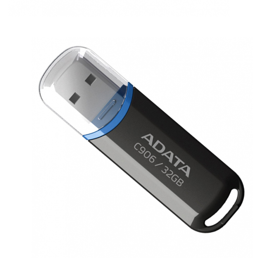 Флешка A-DATA USB накопичувач 2.0 C906 32Gb, колір чорний AC906-32G-RBK Одеса