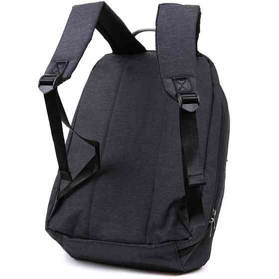 Добротний чоловічий рюкзак із текстилю Vintage 20490 Чорний Київ