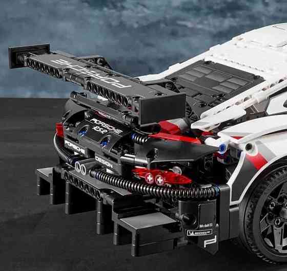Конструктор Technic Porsche 911 с двигателем и пультом управления 1580 деталей совместим с lego лезвия (42196) Киев