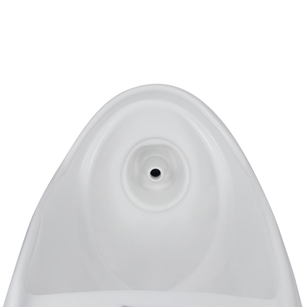 Пісуар підлоговий Qtap Scorpio з ІЧ-датчиком автоматичного змиву 430х370х990 White QT1488101HW Київ - фото 7