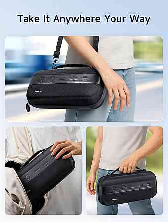 Кейс JSAUX BG0122 для Nintendo Switch 2 чорний жорсткий Hard Shell 20 слотів для карт велика дорожня сумка органайзер захисний Київ