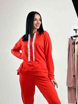 Спортивний трикотажний костюм трійка "Weekend" оптом | Норма і батал | Розпродаж моделі Київ