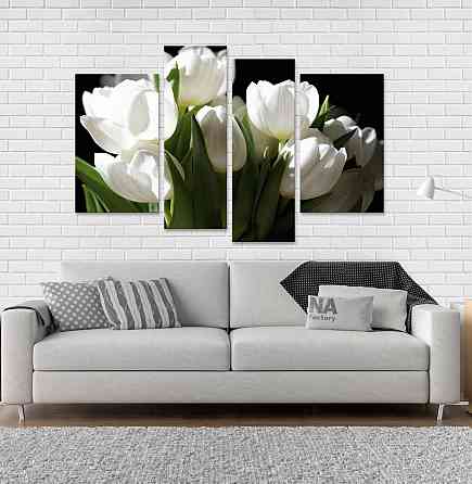 Модульна картина Тюльпани Art-104_4 Київ