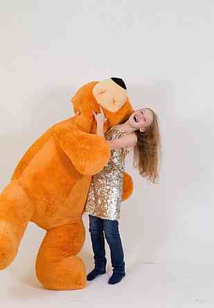 Плюшевый медведь Алина 200 см медовый Киев