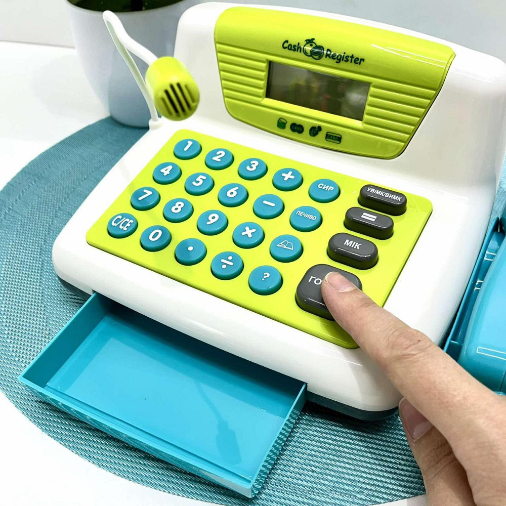 Дитячий ігровий касовий апарат Limo Toy з продуктами (7016 UA) Чернигов - изображение 4