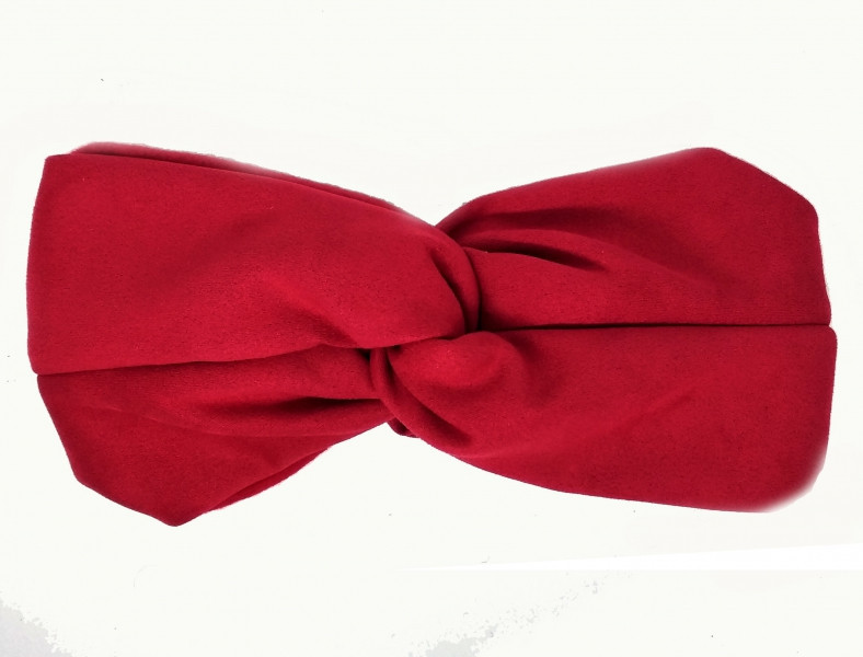 Повязка теплая на флисе красная Киев - изображение 1