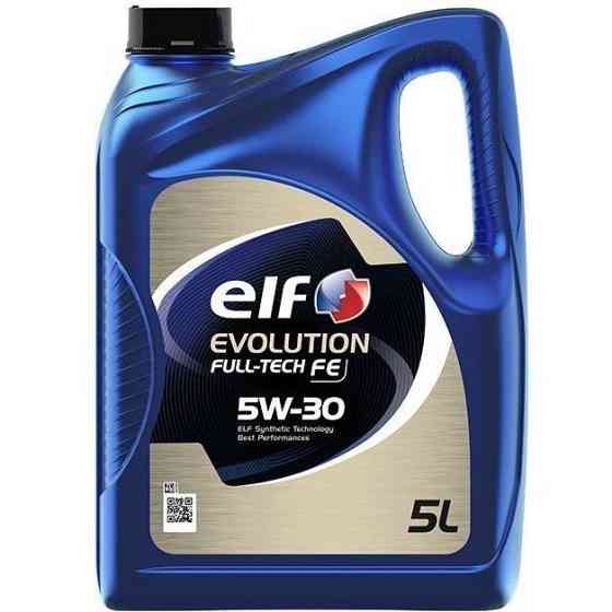 Моторное масло Elf Evolution Full-Tech FE 5W-30, 5 л — синтетическое, энергосберегающее Ковель