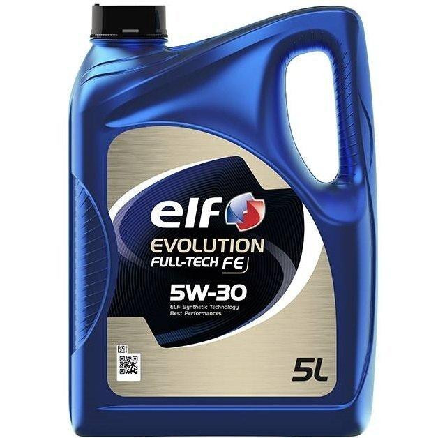 Моторное масло Elf Evolution Full-Tech FE 5W-30, 5 л — синтетическое, энергосберегающее Ковель - изображение 1
