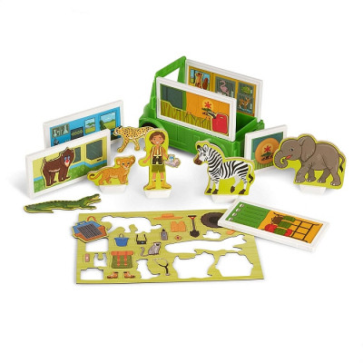 Ігровий набір Melissa&amp;Doug магнітний Сафарі - рятувальна машина (MD30666) Вінниця - фото 2