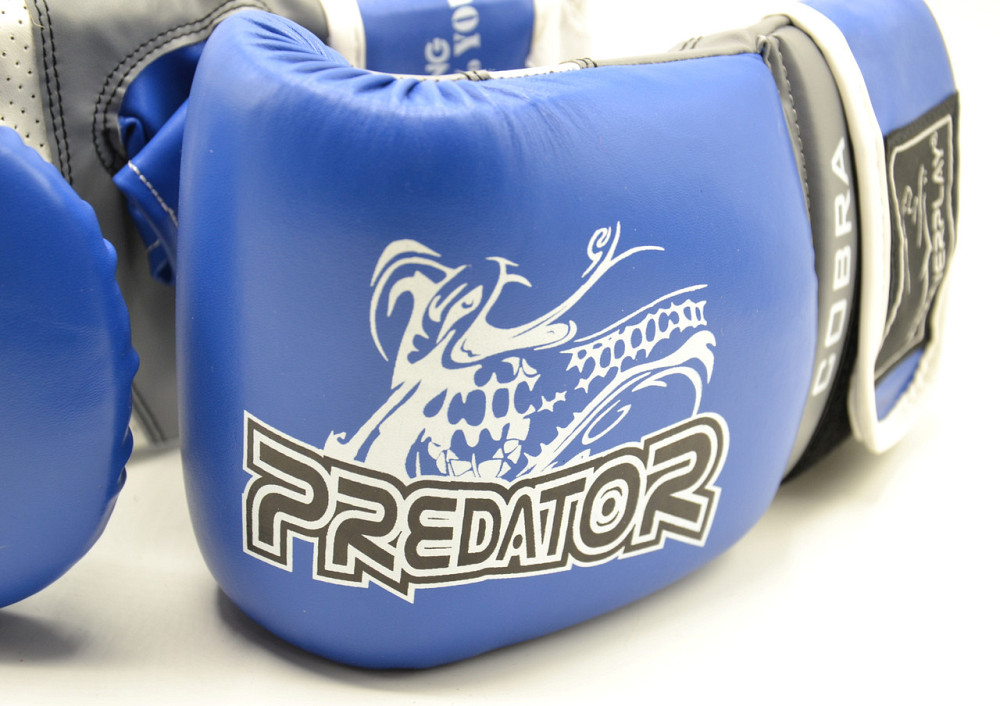 Снарядні рукавиці PowerPlay 3038 Синьо-сірі L Киев - изображение 10