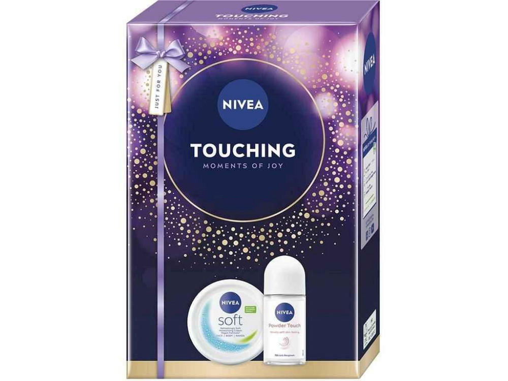Набор подарочный для жеинок 2025 Touching: Увлажняющий кремАнтиперспирант ТМ NIVEA Киев - изображение 1