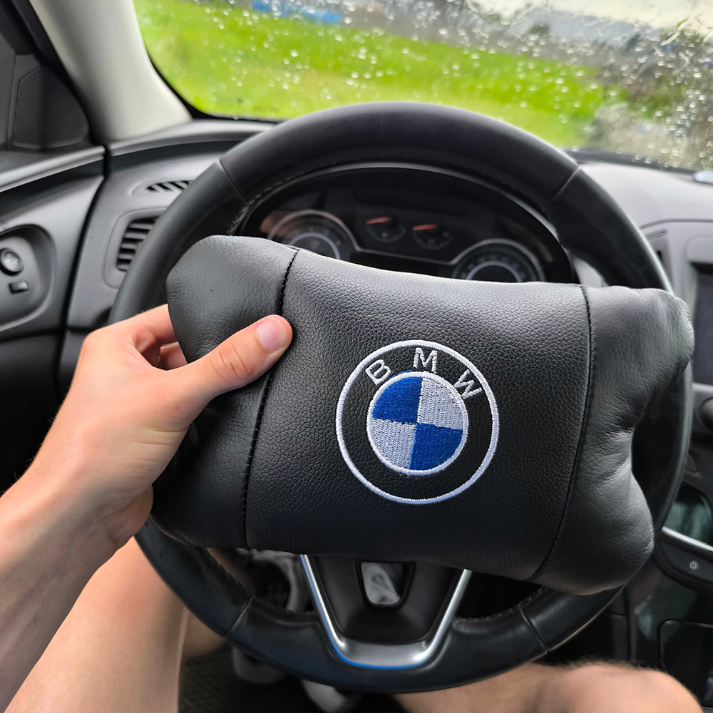 Подарунок подушка дорожня BMW, Сувенірні автомобільні подушки, Подушка для салону авто HC-27 Івано-Франківськ - фото 3