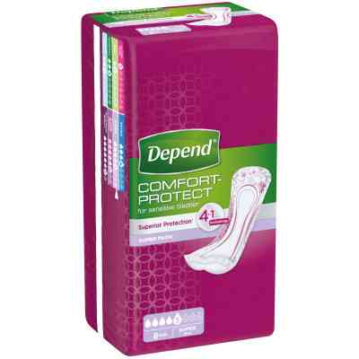 Урологические прокладки Depend Super Pad 8 шт. (5029053546186//5029053561608) Винница
