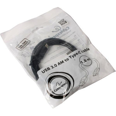 Дата кабель USB 3.0 AM to Type-C 1.8m Cablexpert (CCP-USB3-AMCM-6) Винница - изображение 4
