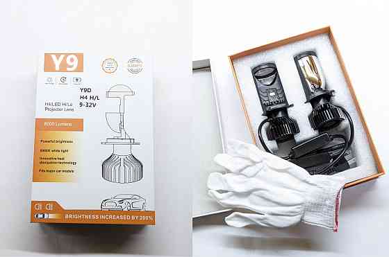 BI-LED лінзи H4 40W 12-24V 5000K 8000 Lm. Авто лінзи (Діоди LG Korean) Харків