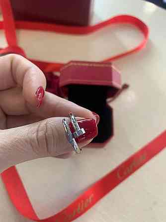 Картье/Cartier кольцо Гвоздь в красивой подарочной упаковке Одесса