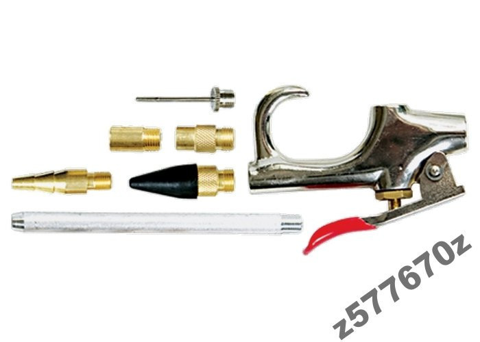 Набір продувний пістолет, пневмат. з насадками Полтава - фото 1