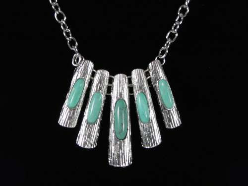 Ожерелье из металла с камнями Киев - изображение 1