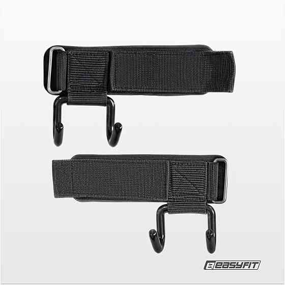 Гаки для турніка та тяги EasyFit PowerHooks (пара) Коломыя