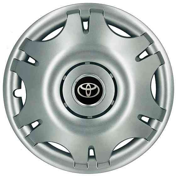 Автомобильные модельные колпаки R16 Toyota 402 4шт, SJS, серебряные Киев