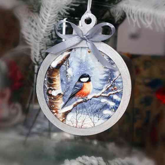 Творчий набір для створення 3-х ялинкових прикрас "Winter Forest" FDCKW-052 Вінниця