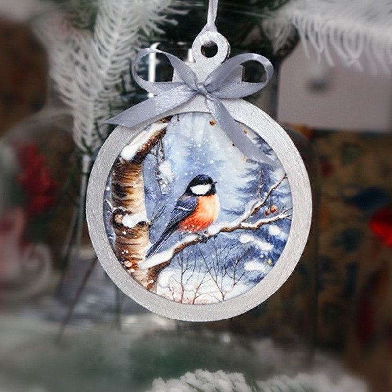 Творчий набір для створення 3-х ялинкових прикрас "Winter Forest" FDCKW-052 Вінниця - фото 6