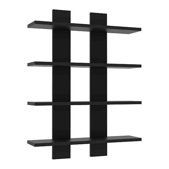 Полиця навісна П-4, Антрацит, 600/120/800 Львів