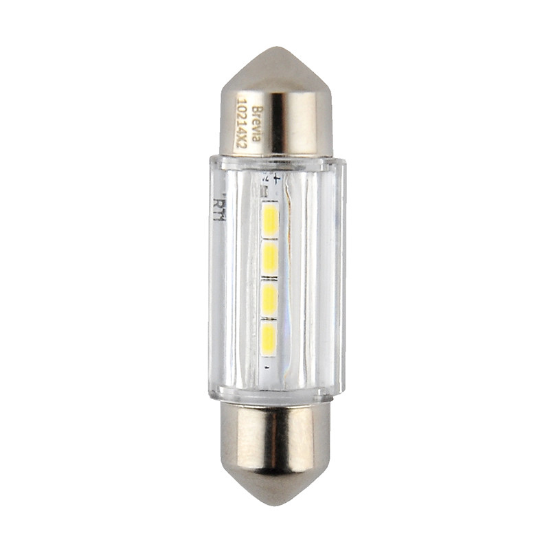 Автолампа Brevia S-Power LED C5W (C10W) T11x36 180Lm 4x2835SMD 12V CANbus, 2шт Львів - фото 2