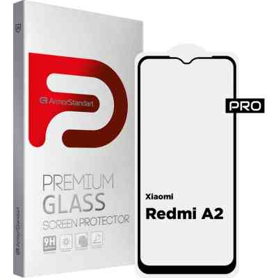 Скло захисне Armorstandart Pro Xiaomi Redmi A2 Black (ARM66569) Вінниця