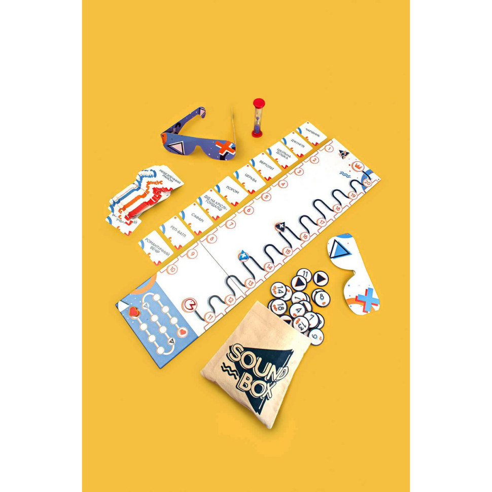 Настільна гра Дайте шуму! FGS73 110 карт звуків Вінниця - фото 4