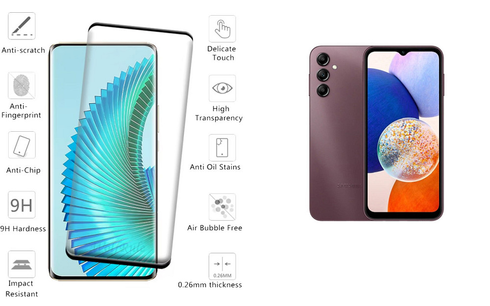 Захисне скло HyperGlass Pro для Samsung Galaxy A15 5G, Galaxy A16 5G – максимальна чутливість та захист Київ - фото 2
