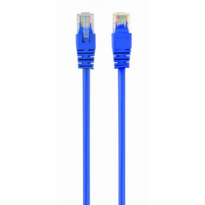 Патч-корд 5м UTP cat 6 CCA blue Cablexpert (PP6U-5M/B) Вінниця - фото 1