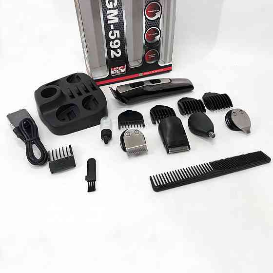 Набір для видалення волосся із зарядним пристроєм, Електрична машинка для стрижки побутова JR-28 Львів