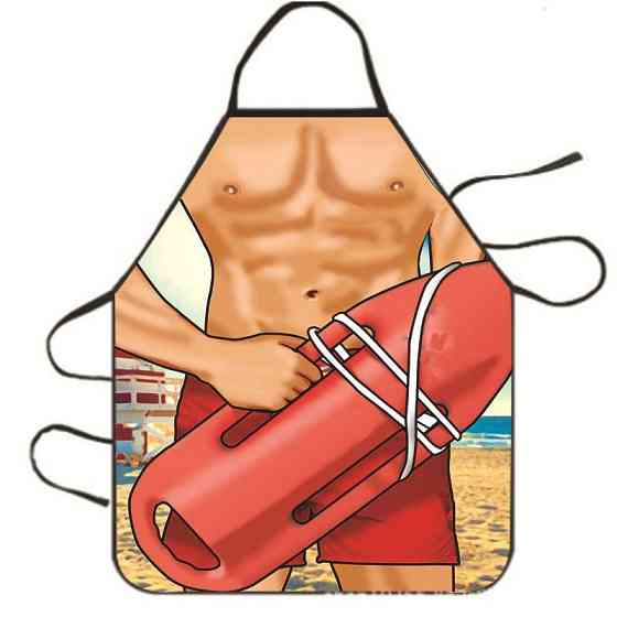 Фартук мужской Спасатель 75 на 55 см разноцветный Киев