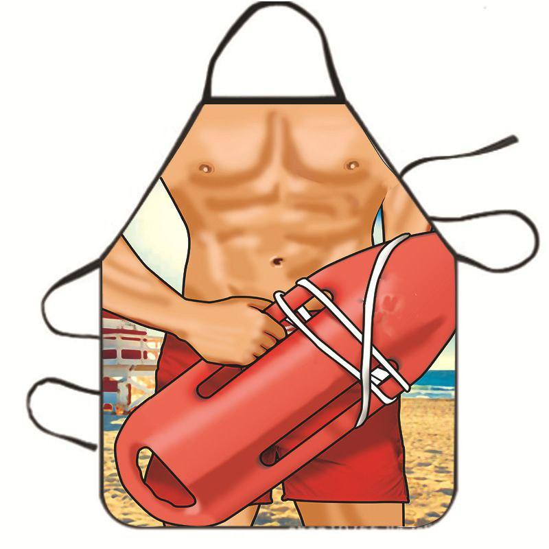 Фартук мужской Спасатель 75 на 55 см разноцветный Киев - изображение 4