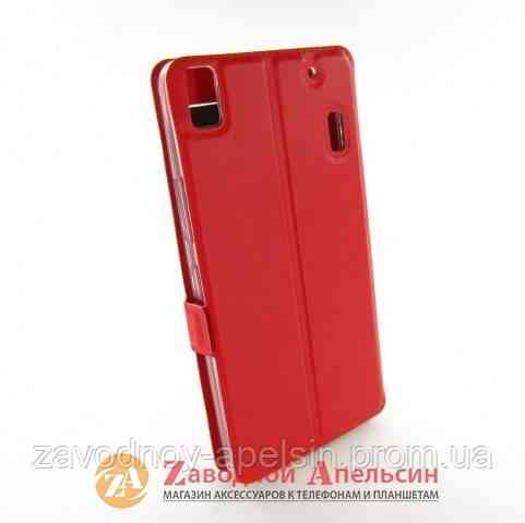 Чехол книжка Lenovo A7000 K3 Note Smart Case red Одесса