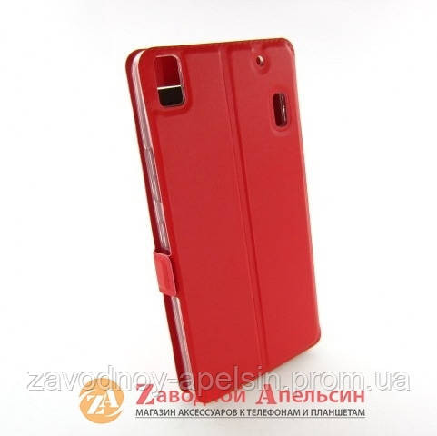 Чохол книжка Lenovo A7000 K3 Note Smart Case red Одеса - фото 2