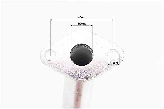 Патрубок карбюратора (метал), d - 16mm, h - 180mm Киев