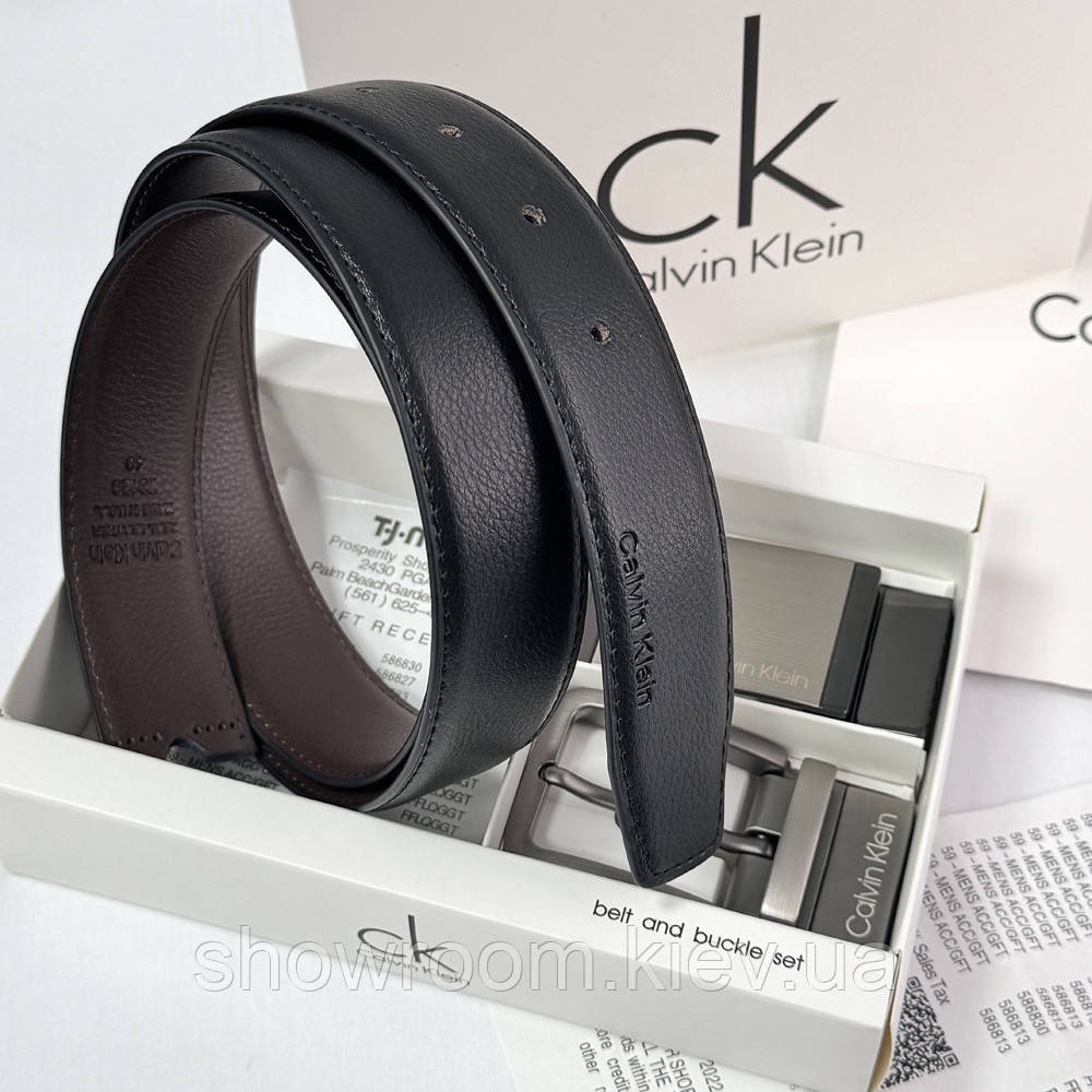 УЦЕНКА!!! Мужской подарочный набор (ремень с двумя пряжками) (409) Киев - изображение 6