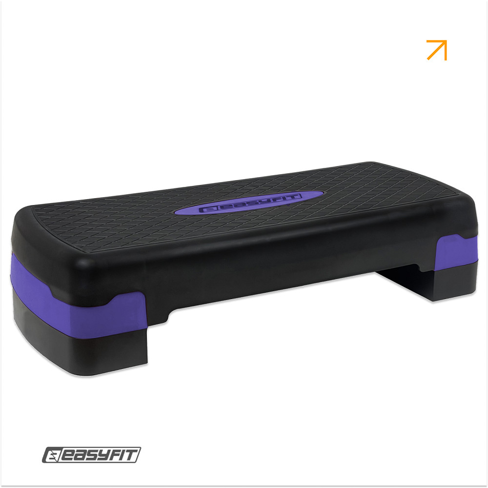Степ-платформа EasyFit Step-B 2-ступінчаста фіолетова Коломыя - изображение 1
