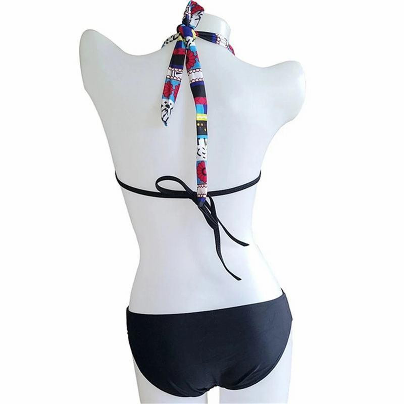 Жіночий суцільний купальник різнобарвний Київ - фото 3