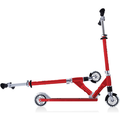 Самокат Globber Flow Element Comfort Lights колеса з підсвічуванням Червоний (727-102) Вінниця - фото 2