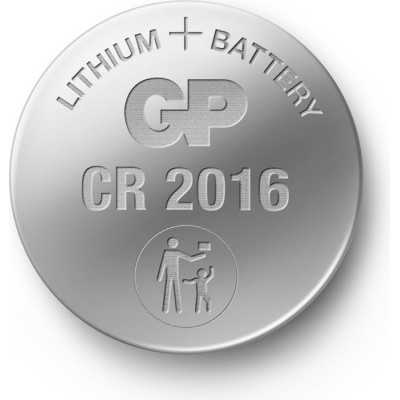 Батарейка Gp CR2016 Lithium 3.0V * 1 (відривається) (CR2016-8U5 / 4891199001123) Вінниця - фото 2