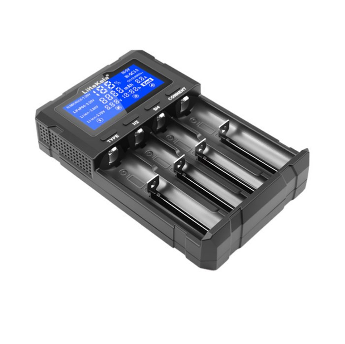 Зарядний пристрій для акумуляторів 18650 швидка зарядка QC3 LiitoKala Lii-KU4 Київ - фото 1