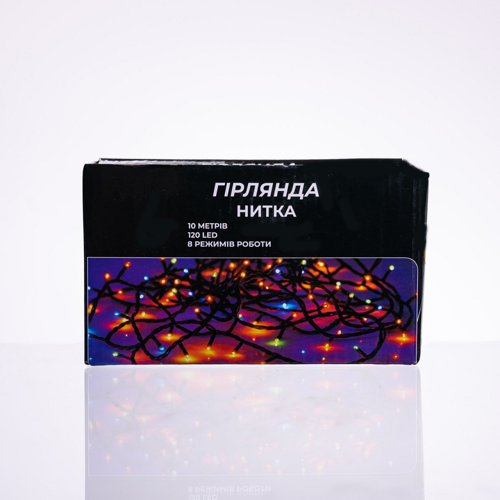 Гірлянда кімнатна 10 м, 120 LED, жовте світло Київ - фото 5